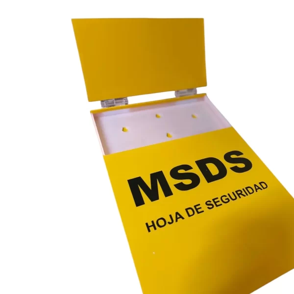 Porta MSDS – Porta Hojas de Datos de Seguridad